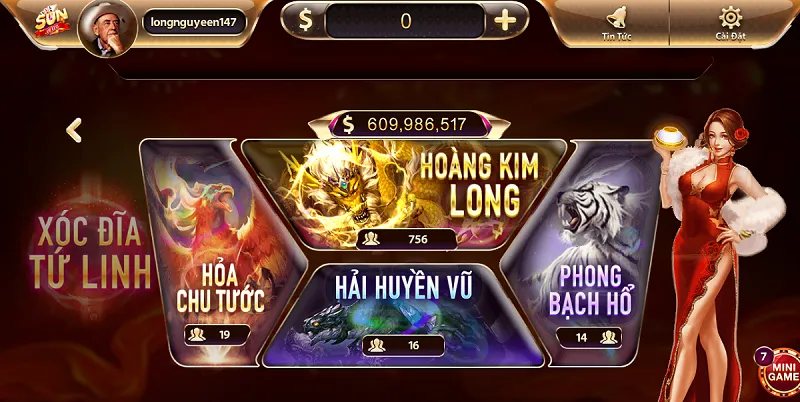 game xoc dia tu linh tren cong game sunwin